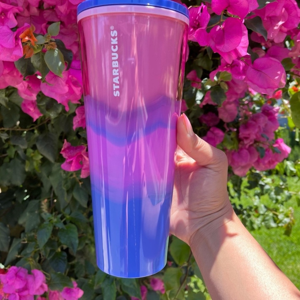 Starbucks 2021 Pink & Purple Geode Tumbler
